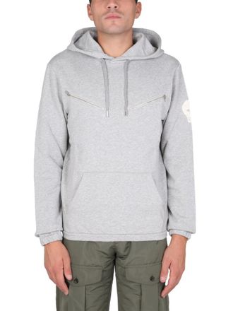 Alexander McQueen Light Grey Hood Sweatshirts