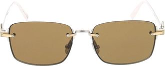 Dior Accessoires, unisex, Geel, ONE Size, Zonnebril