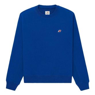New Balance Made in USA Core Sweatshirt Asia Sizing Team Royal MT21541TRY