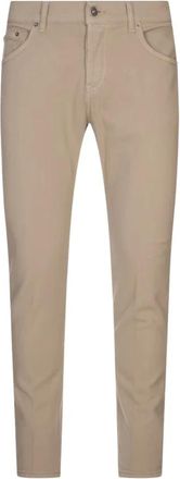 Dondup Slim-fit Jeans - Heren - Slim Fit Jeans - Beige - W36 - Katoen - Jeans