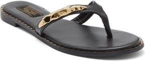 Rachel Roy Lisbon Flip Flop in Black at Nordstrom Rack, Size 6.5