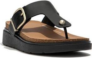 FitFlop Gen-FF Buckle Platform Flip Flop in Black at Nordstrom Rack, Size 8.5