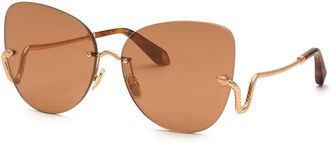 Roberto Cavalli SRC062 8FCX Copper Gold/Brown
