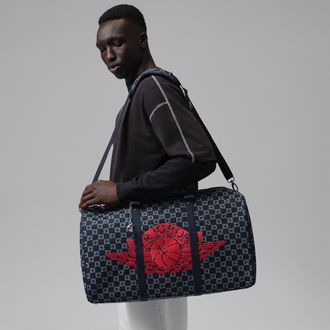 Nike Jordan Monogram Duffel (40L) in Blue | LM9260-BHD