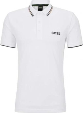 HUGO BOSS Polo Paddy Pro - Heren - Polos - Wit - 2XL - Tops