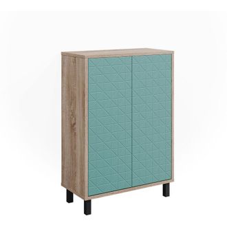 Vicco Mobiletto bagno Agasta, Verde menta, 56.2 x 83.2 cm, Vicco
