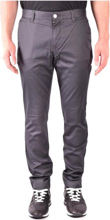 Emporio Armani Sportieve Chinos - Heren - Chinos - Grijs - XS - Katoen - Broeken