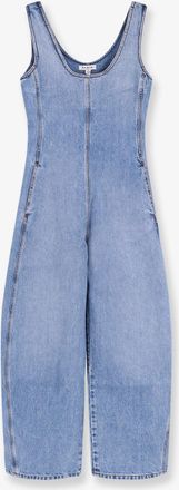 Alaia Tuta Round in denim - ALAIA - gender_Woman