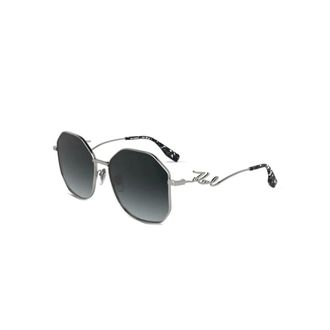 Karl Lagerfeld Dames, Accessoires, Grijs, Maat: 57 MM