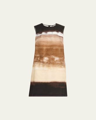 Kobi Halperin Jo Sleeveless Ombre Mini Dress