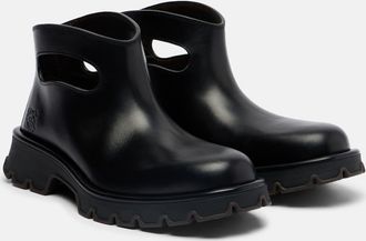 Loewe Bobby leather ankle boots