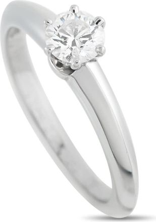Tiffany & Co. Pre-Owned Tiffany Co. Platinum 0.40ct Diamond Solitaire Ring TI04 040926