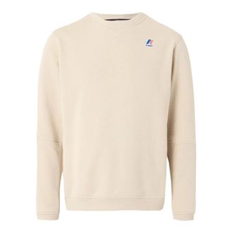 K-Way K-Way, Sweatshirts, male, Beige, Size: XL Nael Poly Cotton Sweatshirt