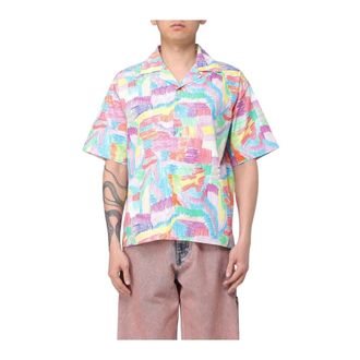 BONSAI Heren, Overhemden, Veelkleurig, Maat: M Katoen