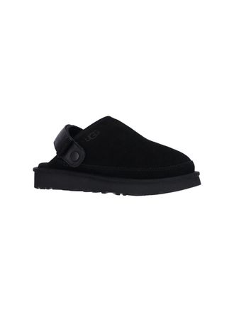 UGG Mens Sandals Black Upper: Leather