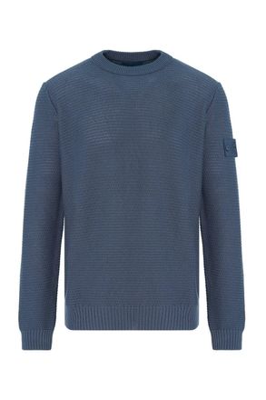 Stone Island GHOST S00FA SWEATER Size: XXL, colour: BLUE