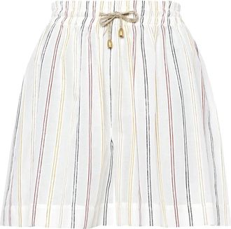 Eres Shorts Neda a righe - Bianco