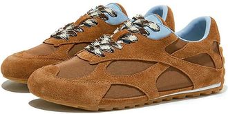 Generic NYSBH Womens Sneakers Shoes Color Block Flat Training Shoes Plus Size Non-Slip Female Shoes with Tilted Toe Brown