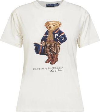 Polo Ralph Lauren Donna, Top, Bianco, M, new
