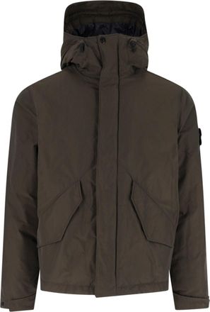 Stone Island Giacca Cappuccio Micro Reps