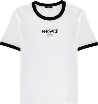 Versace T Shirt With Logo