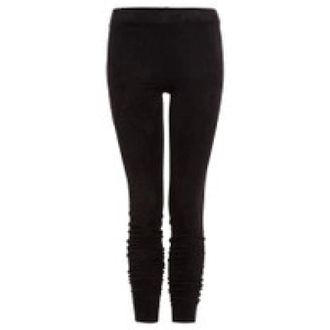 Marc Aurel Dames, Broeken, Zwart, Maat: XL Velours