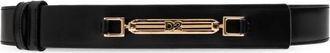 Dsquared2 Leren Riem - Dames - Riemen - Zwart - 90 CM - Leer - Accessoires