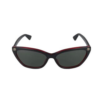 Gucci Sunglasses, female, Black, Size: 58 MM Gg1815S Cat Eye Sunglasses
