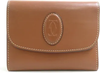 Cartier Brown Coin Purse/Coin Case (Pre-Owned)