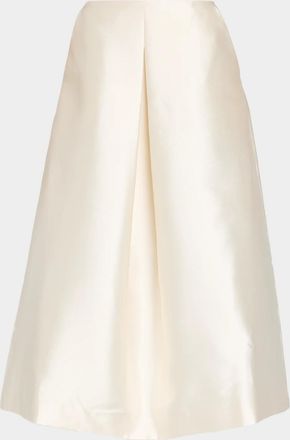 SIMKHAI Vexa Satin Midi Skirt