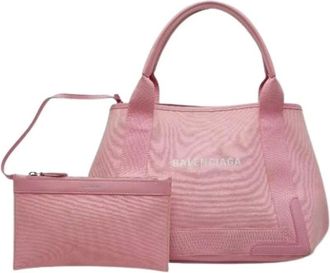 Balenciaga Pre-owned Tote Bags, female, Pink, Size: ONE SIZE Pre-owned Vintage Tote Bag