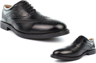 Generic Mens Real Leather Shoes Mens Cushioned Shoes Size 6 Boys Shoe Size 14 Brogues Lace Up Shoe Brogue Brogues Real Leather Upper Lace Up Fastening Extra L