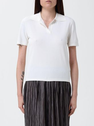 Roberto Collina Polo in misto viscosa basic