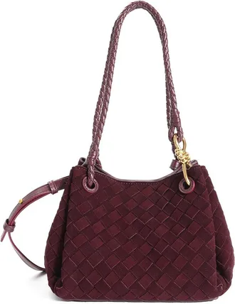 Tiffany & Fred Woven Leather Shoulder Bag