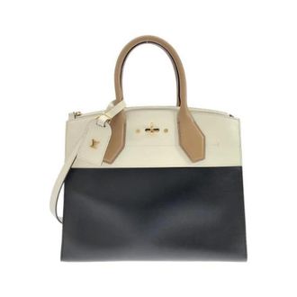 Louis Vuitton Pre-owned City Steamer Calf Bag - Dames - Vintage Handtas - Zwart - ONE Size - Leer - Vintage