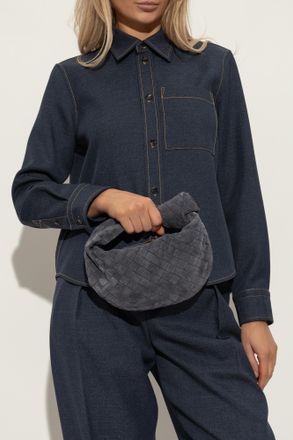 Bottega Veneta Jodie Hand Bag, Womens, Grey