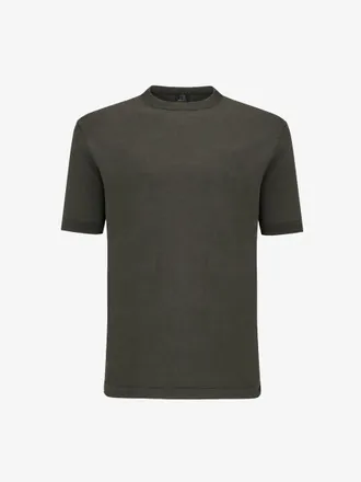 Genti Roundneck T-shirt | Groen