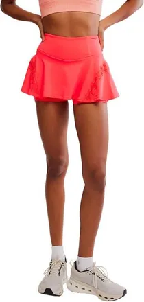 Free People FP Movement Pleats & Thank You Skort in Electric Sunset at Nordstrom, Size X-Large