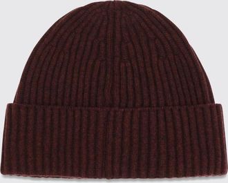 Brunello Cucinelli Cappello beanie in puro cashmere con risvolto