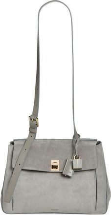 Tom Ford Medium Suede Besace Shoulder Bag in Cloudburst at Nordstrom