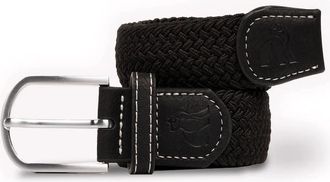 Swole Panda Swole Panda Recycled Woven Adjustable Belt Small - Jet Black
