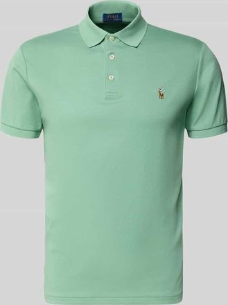 Polo Ralph Lauren Regular Fit Poloshirt aus reiner Baumwolle in Mint, Gr&ouml;&szlig;e XXL