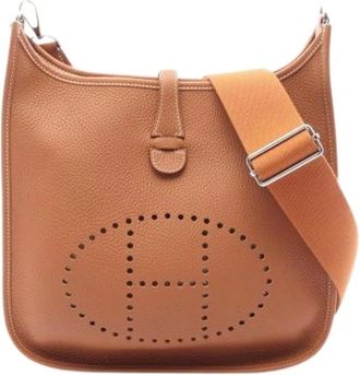Herm&egrave;s Borsa a spalla Pre-owned Vintage - - Pre-owned - Donna - Marrone - ONE SIZE