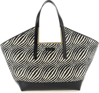 Marni Waves Shopping Bag