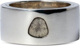 Parts Of Four Sistema sterling-silver diamond ring - unisex - Diamond/Sterling Silver - 12