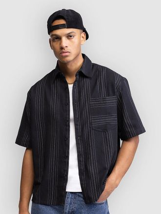 Redefined Rebel RRDrake Oversized Fit Hemd schwarz
