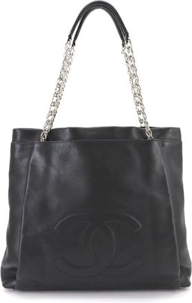 Chanel Grained Calfskin Tote Bag (Pre-Owned)
