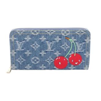 Louis Vuitton Pre-owned Wallets, female, Blue, Size: ONE SIZE Pre-owned Denim Wallet