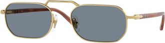 Persol PO1020S 113256 Mens Sunglasses Gold Size 57