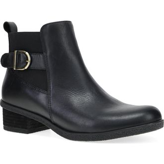Dansko DeeDee Waterproof Western Bootie in Black at Nordstrom Rack, Size 10.5-11Us / 41Eu